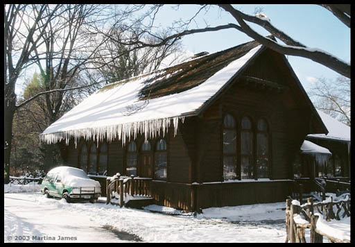 Sweedish Cottage in Central Park, NYC